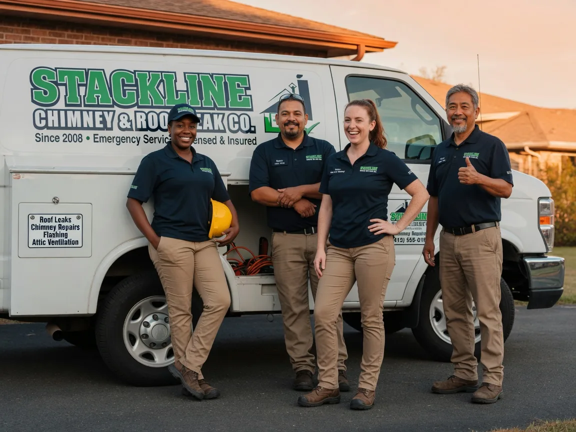 Chimney flashing repair company in Ralston, PA
